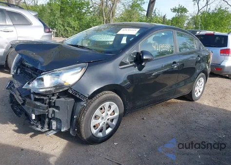 2017 Kia Rio Lx z USA, uszkodzony, nr VIN KNADM4A31H6026635